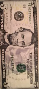 FEDERAL RESERVE STAR NOTE $5 2017✯ STAR NOTE FAST SHIPPING - Picture 1 of 4