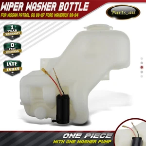Wiper Washer Bottle for Nissan Patrol GQ Y60 Ford Maverick 88-97 UTE With 1 pump - Picture 1 of 8