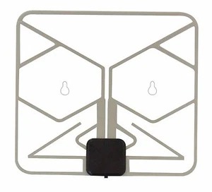 LONG RANGE INVISIBLE CLEAR TV HD Digital Antenna + Booster Amplifier WINDOW/WALL - Picture 1 of 8