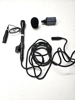 Sennheiser SKP-100 Wireless Plug On Transmitter w Shure VP64AL & MicroFlex - Image 1 of 4