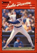 1990 Donruss Baseball Card #223 Andre Dawson