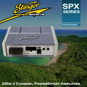 Stinger PowerSports 2 Channel 350w Amplifier - Picture 1 of 6