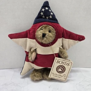 Boyd’s Bear Best Dressed Series Old Glory. Star Costume Red White Blue Plush USA - Picture 1 of 2