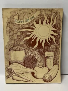 RECIPES FOR LIFE 1978 Dr. Ann Wigmore 1st Rising Sun Rejuvenation Longer hippie - Picture 1 of 12