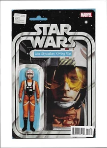 Star Wars 11 Luke Skywalker: X-Wing Pilot Action Figure Variant 2015 Marvel - Picture 1 of 2