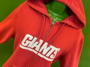 NFL New York Giants Pro Line Red "Rollo" #8 Full-Zip Hoodie Women's Large - Picture 1 of 6