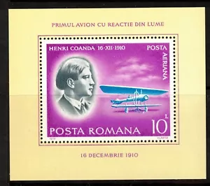 Romania Sc C230 NH S/S of 1978 - Aviation History - Picture 1 of 1