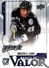 2008-09 Upper Deck MVP Marked By Valor #10 Martin St. Louis