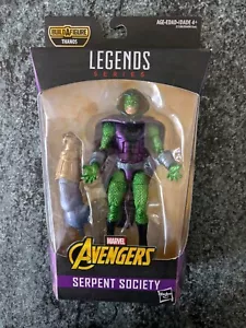 Marvel Legends 6" Avengers: Serpent Society BAF Thanos, BNIB, Sealed - Picture 1 of 3