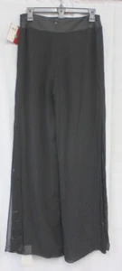 JS Collections Women's Wide Leg Formal Dress Pants Black Sequins Size 8 Wedding - Picture 1 of 10