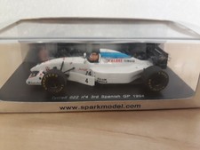 Spark Tyrrell 022 M. Blundell Spanish GP 1994 1/43 S1597