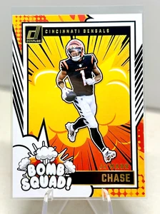 2024 Panini Donruss NFL Ja'Marr Chase Bomb Squad #32 Bengals - Picture 1 of 2