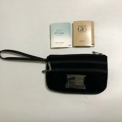 NWOT Giorgio Armani Fragrance Perfume Bag Lot 2 Samples Di Gio Gioia - Image 1 of 4