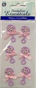 Sandylion Essentials Stickers - Baby Girl -51101 - Picture 1 of 1
