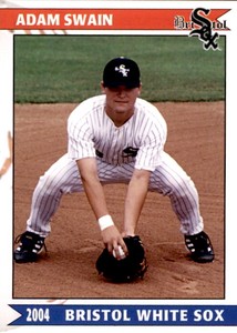2004 Bristol White Sox Grandstand #29 Adam Swain Evansville Indiana IN Card
