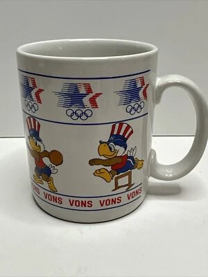 1984 Los Angeles Olympic Mug Sam the Olympic Eagle Vons - Image 1 of 4