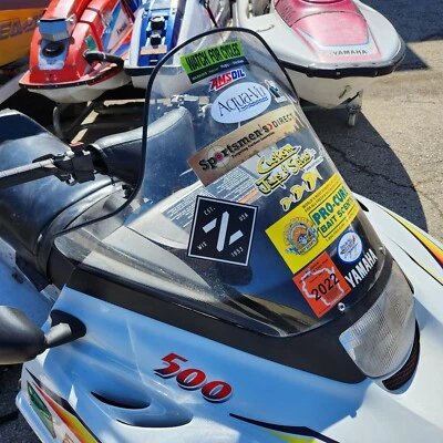 Yamaha Srx Phazer Vmax Sxr Venture Sx Xtc Xt 500 600 700 Windshield Wind Shield - Image 1 of 2