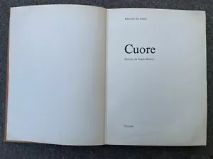 LIBRO CUORE-E.De Amicis-GARZANTI-1975 - Foto 1 di 3