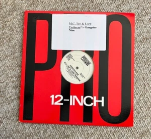 M.C. Tee & Lord Tasheem Gangster Nine Profile PRO-7215-DJ Promo US 1988 Hip Hop - Picture 1 of 3