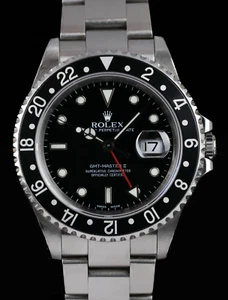 Rolex GMT Master II 40MM 16710 Black 2000 - Picture 1 of 7