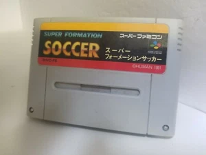FORMATION SOCCER SHVC-FS FOR SUPER FAMICOM CART ONLY NTSC JAPAN G25 - Picture 1 of 3