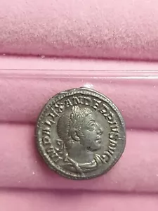 MONETA IMPERO ROMANO ANTICA RARA COLLEZIONE - ALESSANDRO SEVERO - Foto 1 di 4