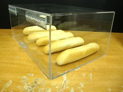 305Displays Acrylic 19"w Bread Storage Display Bakery Pastry Cookies CUPCAKE