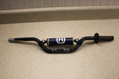 2017-2021 Husqvarna TC50 OEM Black Handlebars & Husqvarna Bar Pad 4833 S86 - Image 1 of 4