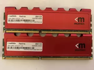 MUSHKIN REDLINE 16GB (2X8GB) DDR3-1866MHz PC3-14900 994104 - Picture 1 of 2