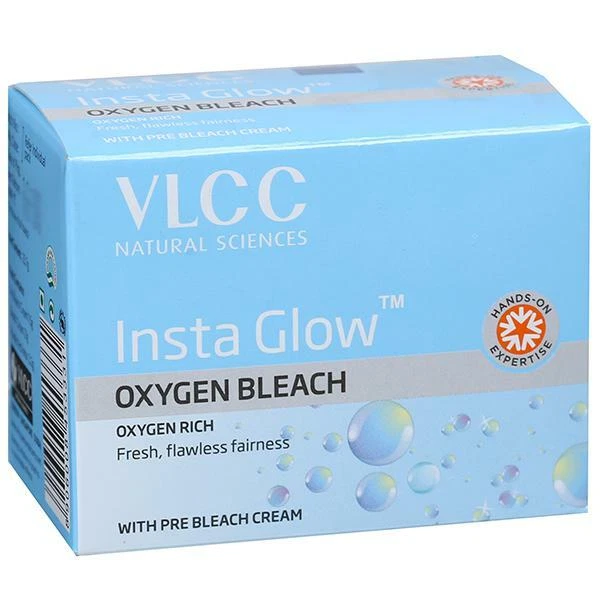 Crema blanqueadora rica en oxígeno VLCC Insta Glow - 25,7 gm Foto 1 de 2