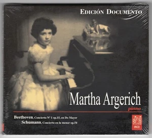 MARTHA ARGERICH Beethoven: Piano Concerto No. 1 SCHUMANN Concerto in A Minor NEW - Picture 1 of 2