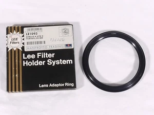 PRL) LEE FILTER HOLDER SYSTEM 93 mm LENS ADAPTOR RING ANELLO VITE x PORTAFILTRO - Picture 1 of 5