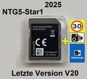 V20 2024-25 MERCEDES BENZ MAP GARMIN STAR1 SD-KARTE NAVI A,B,C,E,GLS,GLE,CLA,GLA - Bild 1 von 6
