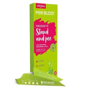 PEE BUDDY 20 Funnels Disposable Female Urination Device for Women - Picture 1 of 7