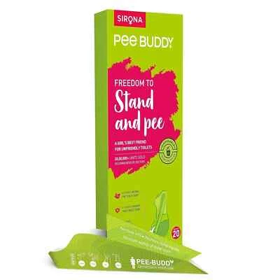 PEE BUDDY 20 Funnels Disposable Female Urination Device for Women - Image 1 of 4