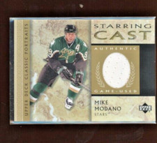 2002-03 Upper Deck Classic Portraits Starring Cast Jersey Mike Modano    *S7123