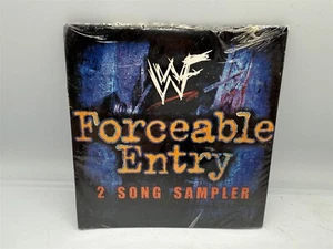 NEW SEALED CD WWF FORCEABLE ENTRY 2 SONG SAMPLER RAW & TAZZ THEME SONGS - Picture 1 of 2