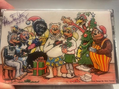 Rock-afire Explosion * Cassette "Homely For Christmas" * 1987 * Autografiado Foto 1 de 3