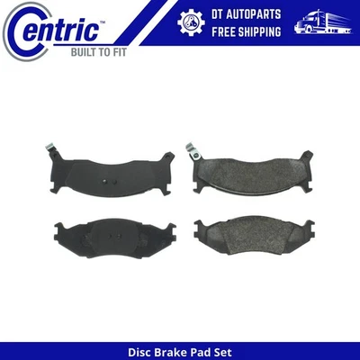 Para Chrysler Daytona 1991-1992 | Pastillas de freno de disco delanteras centradas | Semimetálicas Foto 1 de 4