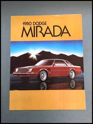 1980 Dodge Mirada Factory Original Canada Car Sales Brochure Catalog - Изображение 1 из 4
