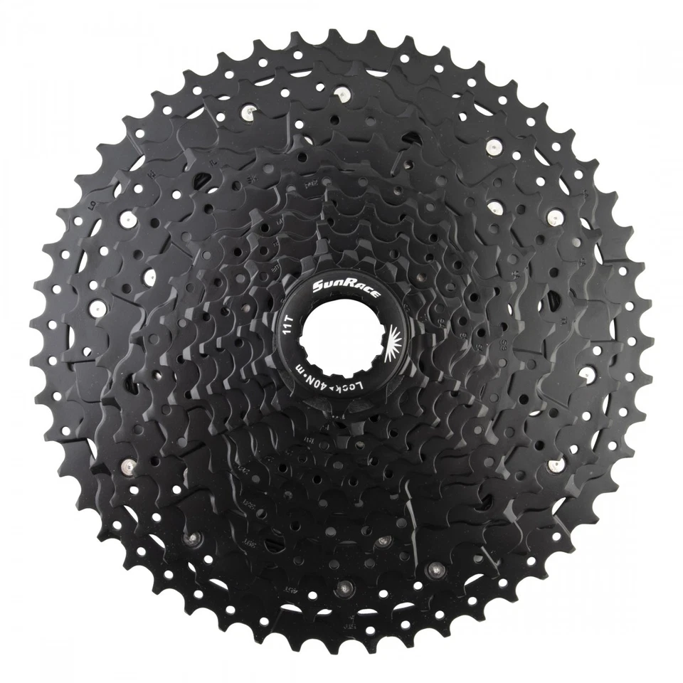 Sunrace 11-51T 11-Speed Cassette, Wide Range Drive, Steel & Polymer Construction - Image 1 of 1