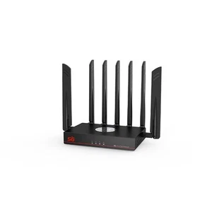 AX3000 Wifi 6 Modem Dual Sim Tray Big Silent Fan Cooling 5g Sim Card Router - Afbeelding 1 van 5