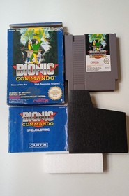 Bionic Commando,Nintendo NES 8-BIT.Completo!