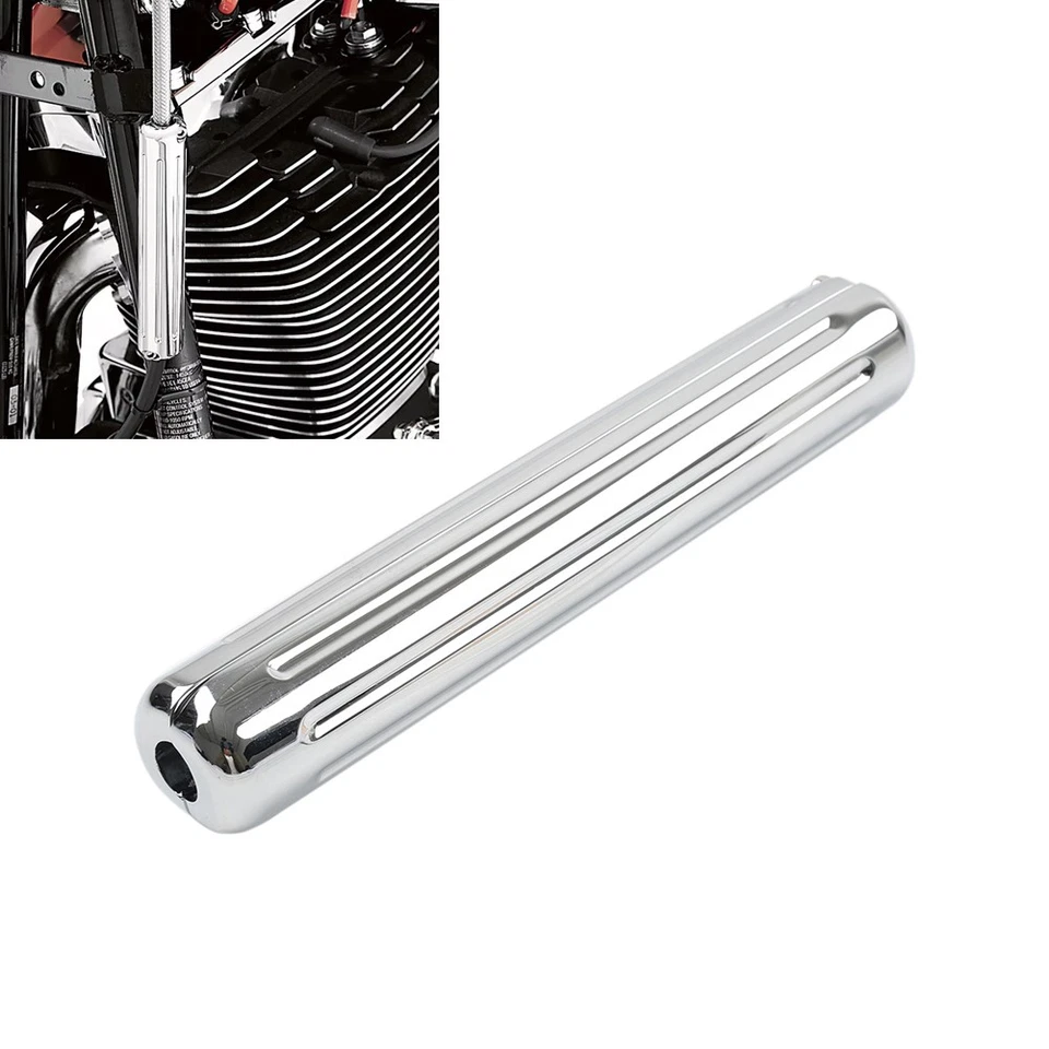 Ajustador de cable de embrague cubierta antipolvo para Harley Dyna Fat Boy Low Rider Softail cromo Foto 1 de 4