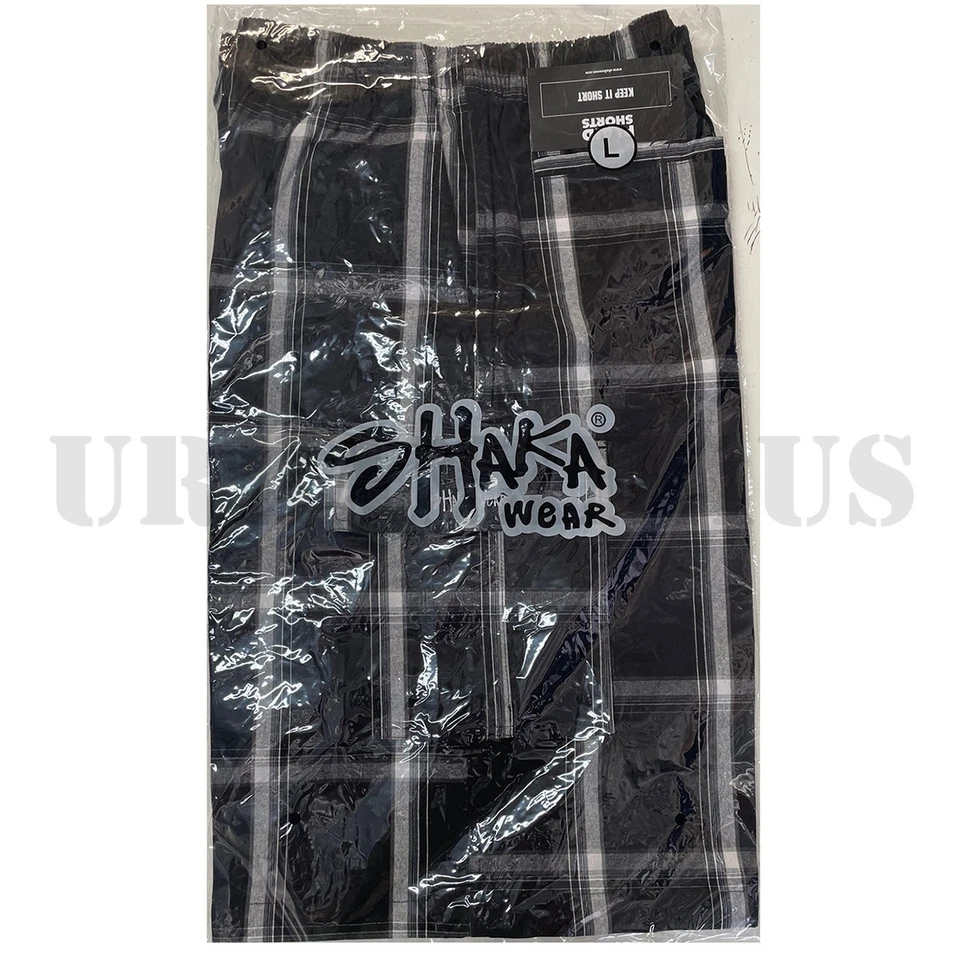 SHAKA WEAR PANTALONES CORTOS A CUADROS 8 COLORES (S a 5XL) Foto 1 de 1