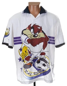 CAMISA DE OCIO TAZ REAL MADRID LOONEY TUNES 1997/1998 WARNER BROTHERS TALLA L - Imagen 1 de 8