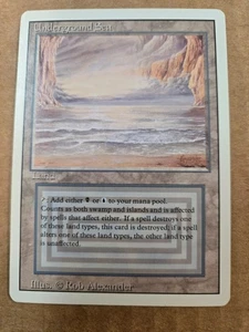 MTG Magic The Gathering LP Revised UNDERGROUND SEA - Picture 1 of 2