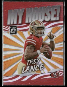 Trey Lance 2021 Donruss Optic San Francisco 49ers - Picture 1 of 2