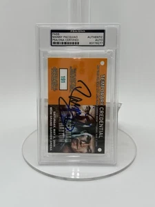 Autographed / signed Manny Pacquiao vs. Ricky Hatton Pass MGM Grand PSA / DNA - Picture 1 of 3