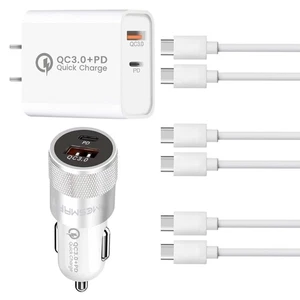 Schnell PD+QC3.0 Wand Auto Ladegerät Typ-C Kabel für Samsung Galaxy A55 A35 A14 5G - Bild 1 von 40